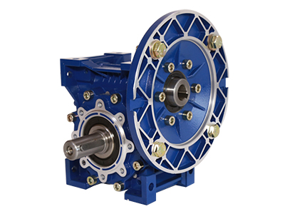 Worm gear speed reducer with output shaft