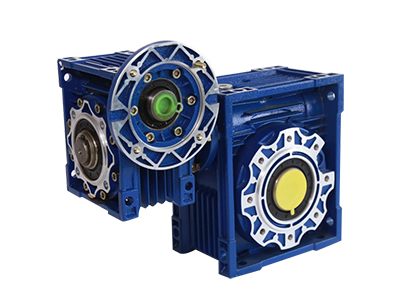 Double worm gear speed reducer